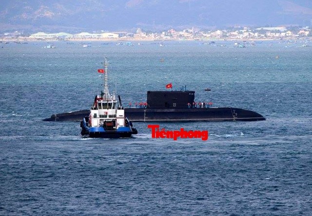 Tàu ngầm 186 – Đà Nẵng đã vào cảng Lữ đoàn tàu ngầm 189 - ảnh 3