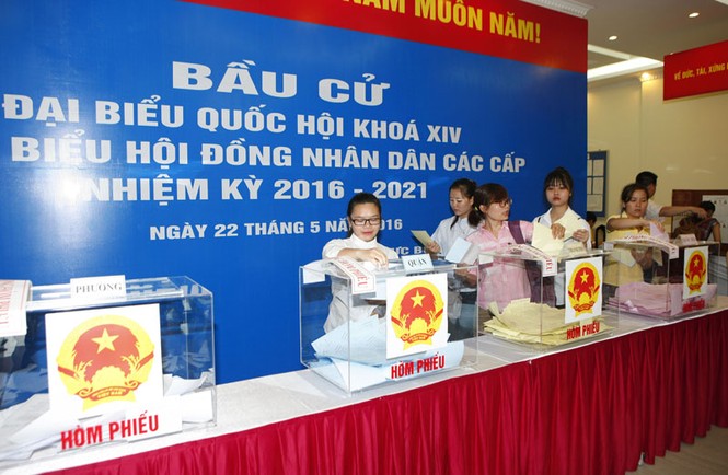 Cả nước đã có gần 96% cử tri đi bầu cử - ảnh 17