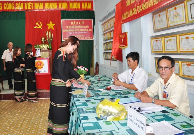 Cả nước đã có gần 96% cử tri đi bầu cử - ảnh 5