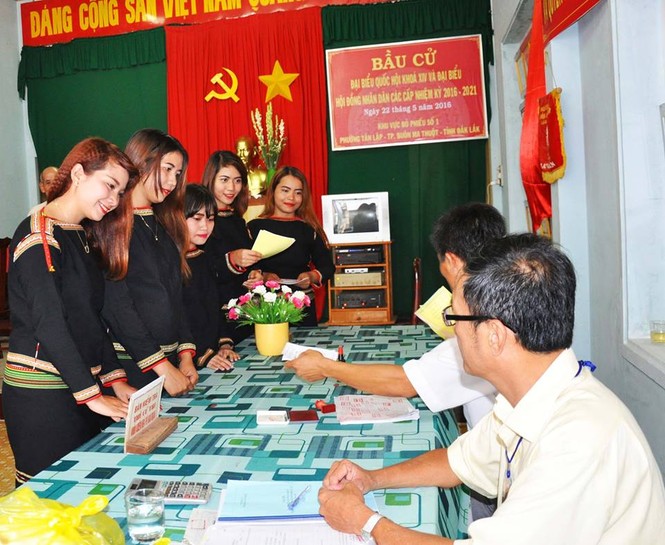 Cả nước đã có gần 96% cử tri đi bầu cử - ảnh 6