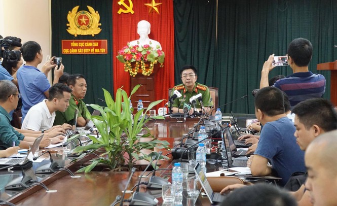 Cục cảnh sát ma túy họp báo vụ bắt giữ tử tù vượt ngục - ảnh 1