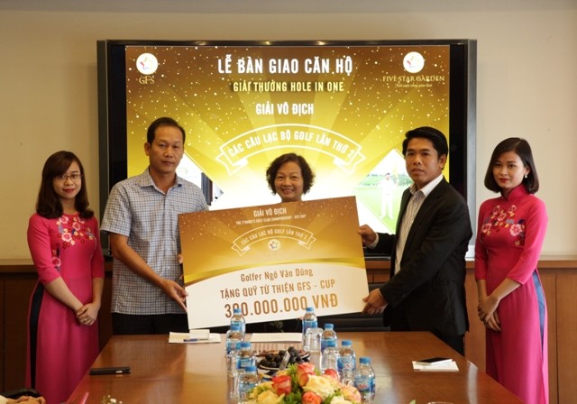 Golfer Ngô Văn Dũng nhận bàn giao căn hộ hơn 3 tỷ đồng từ GFS - ảnh 1