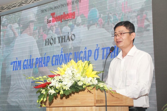 Chuyên gia: Chống ngập là 'dắt mưa ra ngoài và ngăn triều lũ tiến vào' - ảnh 9