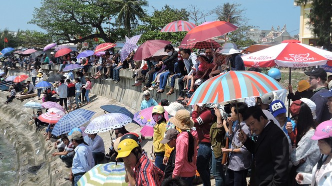 Tưng bừng khai hội đua thuyền Tứ linh trên đảo Lý Sơn - ảnh 3