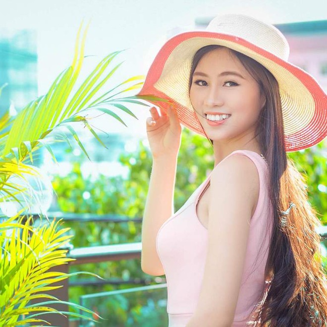 Hoa khôi ‘Nữ sinh viên Việt Nam duyên dáng” dự thi Hoa hậu Việt Nam - ảnh 6