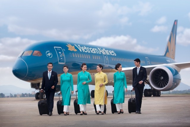 Vietnam Airlines hoàn thiện dịch vụ 4 sao cả dưới đất và trên không - ảnh 6