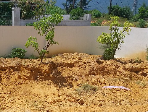 Phát hiện chất thải của Formosa trong công viên vui chơi - ảnh 1