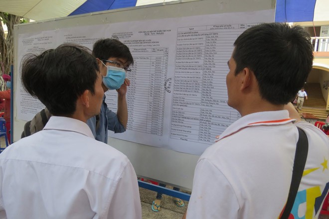 Chùm ảnh ngày đầu tiên nộp hồ sơ xét tuyển ĐH- CĐ - ảnh 7