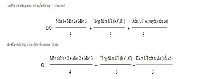 Ngày 14/8, ĐH Thủy lợi công bố điểm chuẩn - ảnh 1