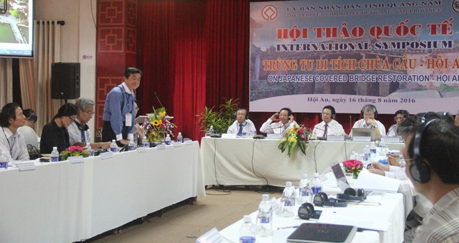 Hàng trăm nhà khoa học bàn cách cứu Chùa Cầu Hội An - ảnh 1