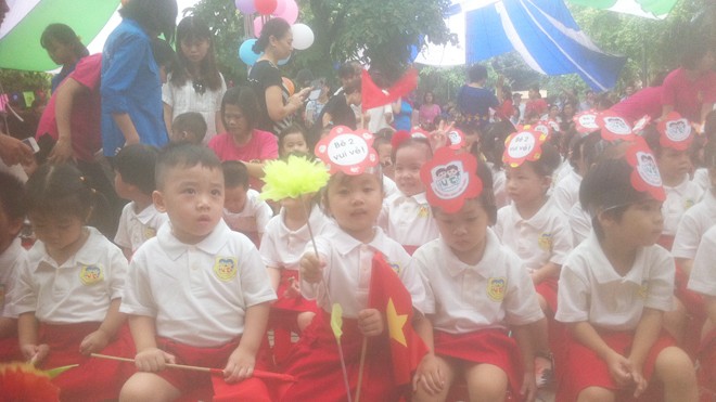 Chủ tịch nước đánh trống khai giảng năm học mới - ảnh 32