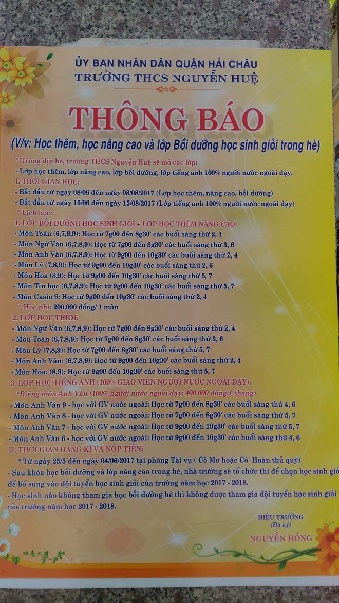 “Ép” học hè mới được thi vào đội tuyển: Trái quy định, trái cả đạo đức - ảnh 1
