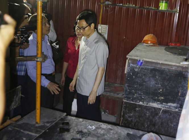 Phó thủ tướng Vũ Đức Đam thị sát phòng chống sốt xuất huyết - ảnh 5