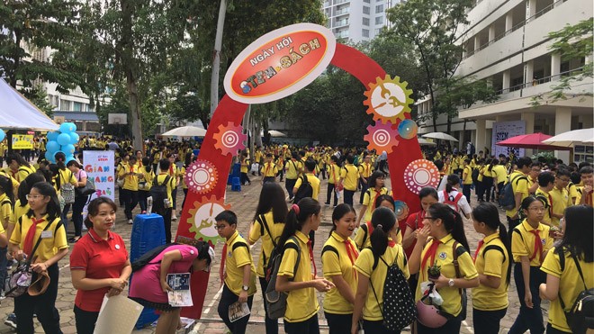 Ngày hội STEM và đọc sách của học sinh Hà Nội - ảnh 10