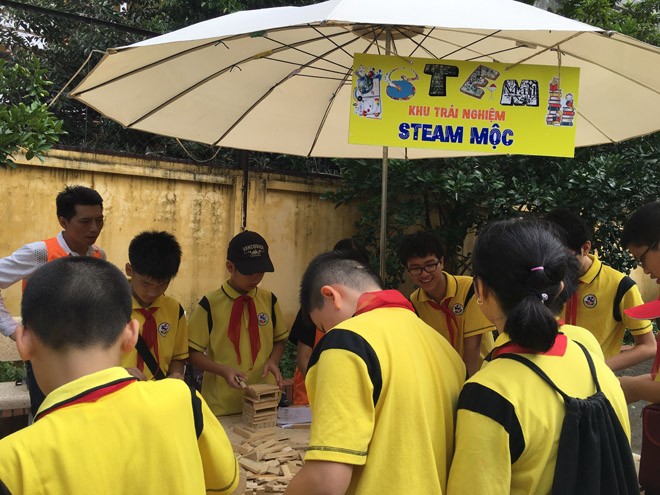 Ngày hội STEM và đọc sách của học sinh Hà Nội - ảnh 3