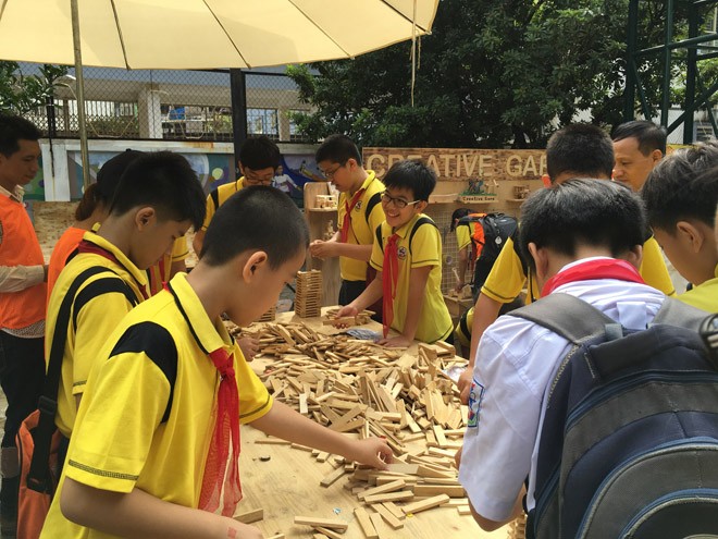 Ngày hội STEM và đọc sách của học sinh Hà Nội - ảnh 4
