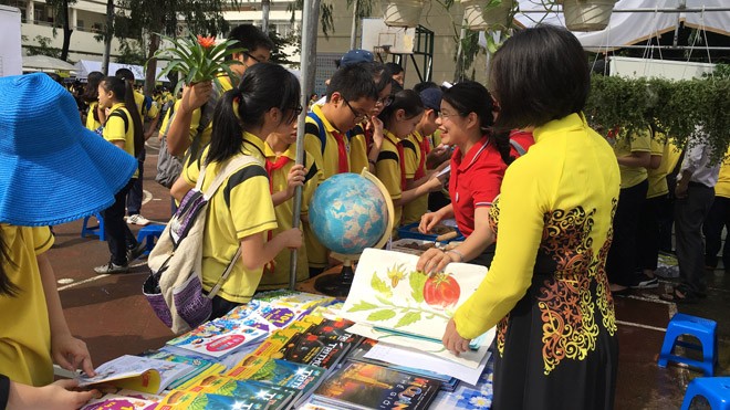 Ngày hội STEM và đọc sách của học sinh Hà Nội - ảnh 5