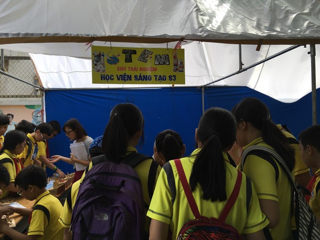 Ngày hội STEM và đọc sách của học sinh Hà Nội - ảnh 8