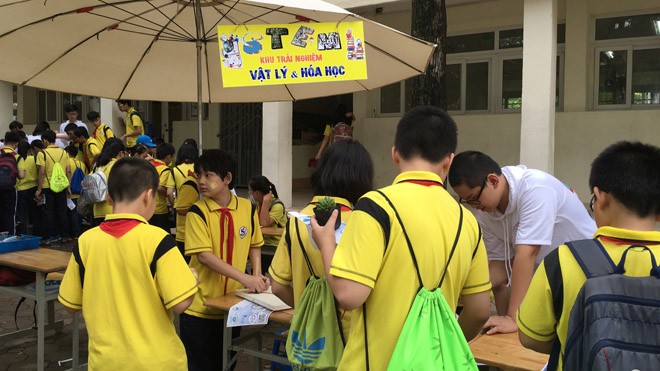Ngày hội STEM và đọc sách của học sinh Hà Nội - ảnh 2