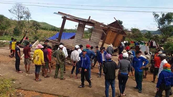 Tây Nguyên: Tình người sau cơn bão - ảnh 3