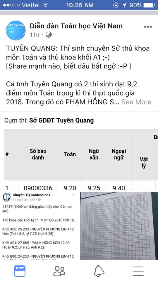 Nghi vấn điểm thi lan đến Hòa Bình, Tuyên Quang - ảnh 2