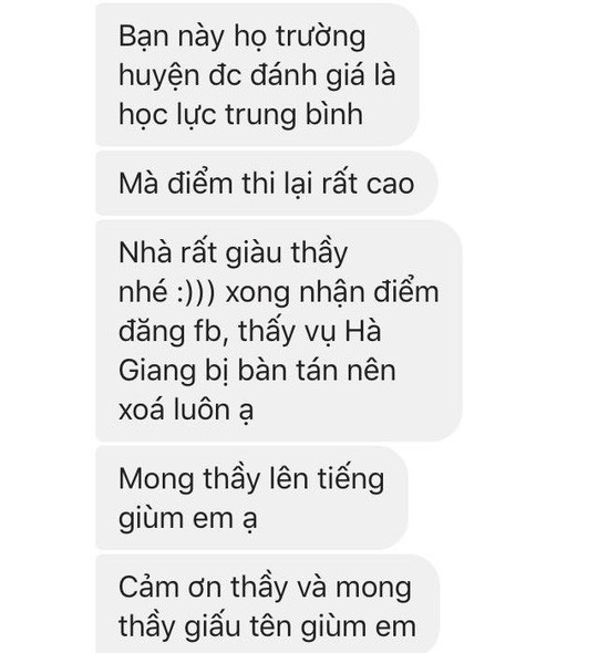 Nghi vấn điểm thi lan đến Hòa Bình, Tuyên Quang - ảnh 1