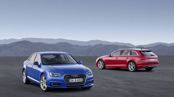 Audi A4 2019 rò rỉ những hình ảnh trên đường chạy thử - ảnh 1