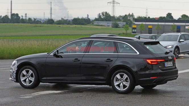 Audi A4 2019 rò rỉ những hình ảnh trên đường chạy thử - ảnh 4