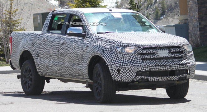 Ford Ranger 2019 tiếp tục chạy thử trước khi ra mắt chính thức - ảnh 1