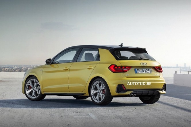 Rò rỉ những hình ảnh đầu tiên về Audi A1 2019 - ảnh 1