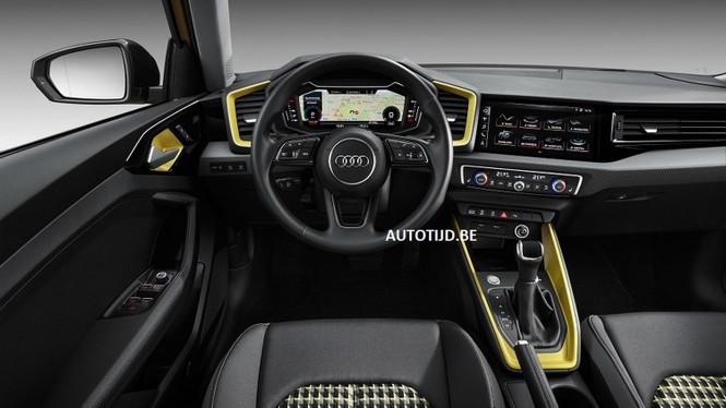 Rò rỉ những hình ảnh đầu tiên về Audi A1 2019 - ảnh 2