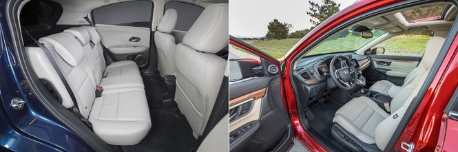 So sánh điểm giống và khác nhau của Honda HR-V và Honda CR-V - ảnh 3