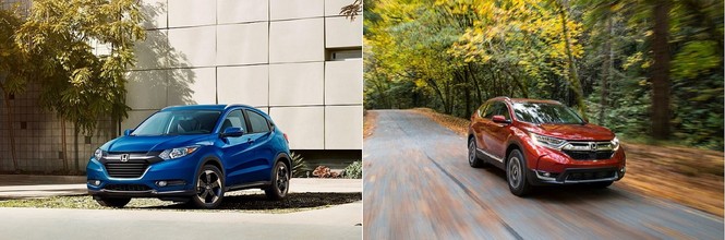 So sánh điểm giống và khác nhau của Honda HR-V và Honda CR-V - ảnh 2