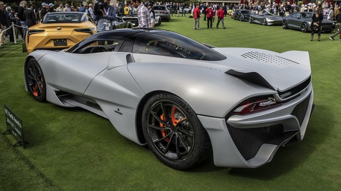 Siêu xe 'khủng' với công suất 1.750 mã lực, tốc độ có thể đạt 483 km/h - ảnh 1