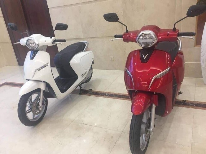 Mẫu xe máy điện đầu tiên của Vinfast lộ diện - ảnh 2