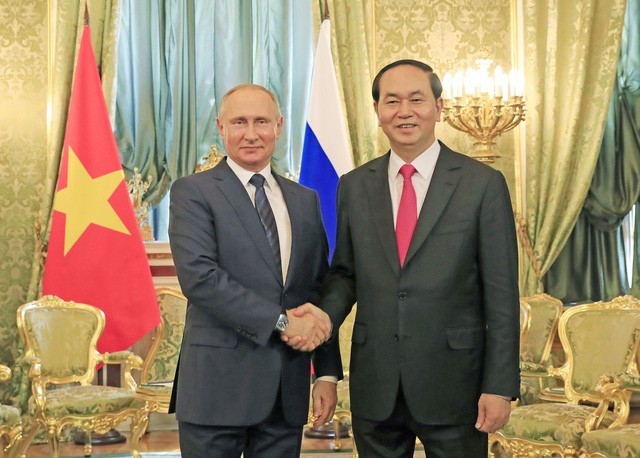 Một số hình ảnh Chủ tịch nước Trần Đại Quang và các lãnh đạo thế giới - ảnh 3