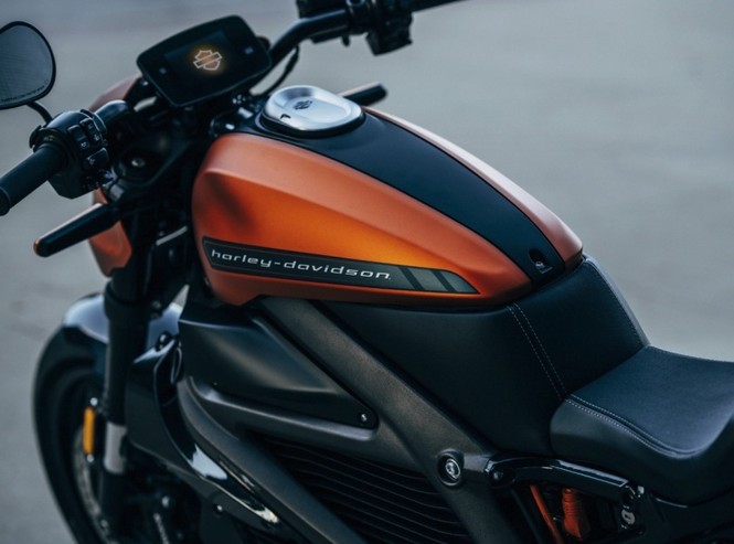 Màn hình đồng hồ của Harley-Davidson Livewire