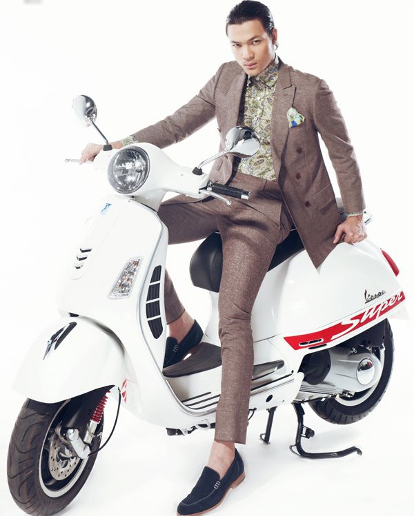 Top 4 Next Top Model cực sành điệu bên Vespa - ảnh 2