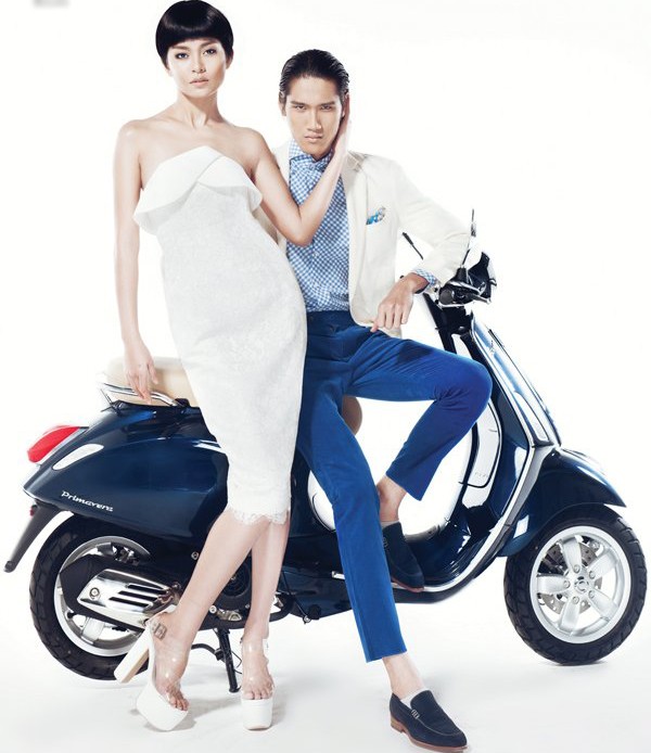 Top 4 Next Top Model cực sành điệu bên Vespa - ảnh 3