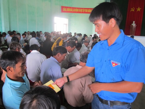Ngư dân Lý Sơn phản đối Trung Quốc xâm phạm chủ quyền - ảnh 2