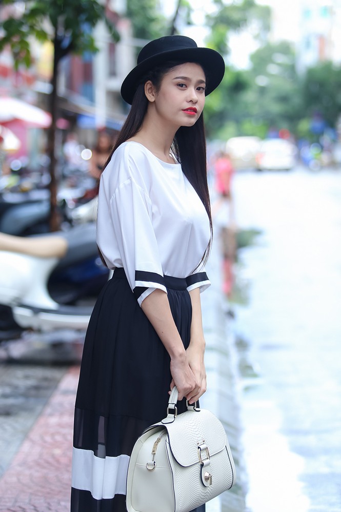 Trương Quỳnh Anh hóa quý cô sành điệu trên phố - ảnh 9