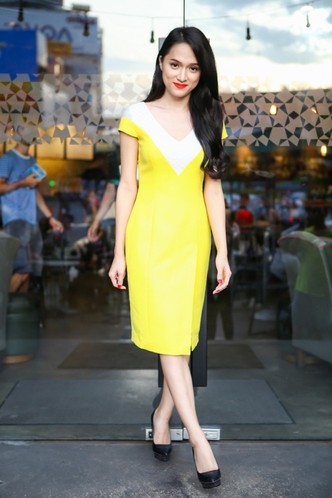 Hương Giang Idol mặc váy nghi 'nhái' của Dior - ảnh 3