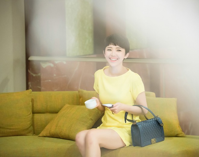 Tóc Tiên khoe vẻ gợi cảm ở Hà Nội - ảnh 9