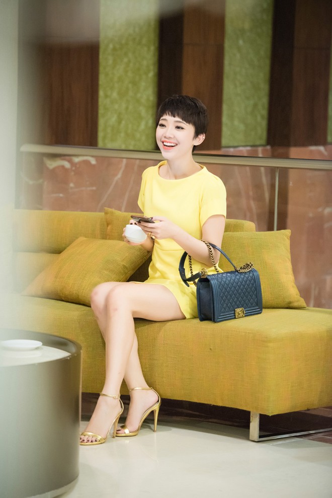 Tóc Tiên khoe vẻ gợi cảm ở Hà Nội - ảnh 8