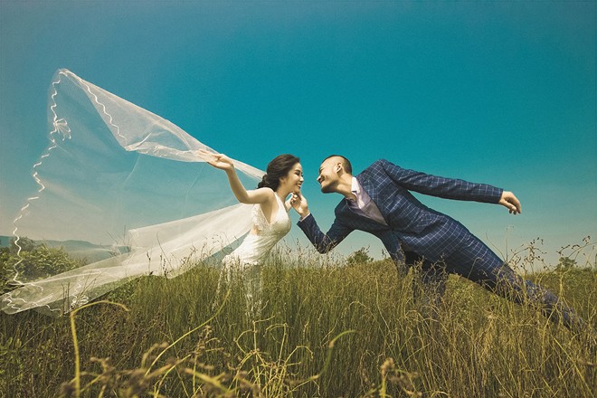 'Cá sấu chúa' Quỳnh Nga tung ảnh cưới đẹp lung linh - ảnh 5