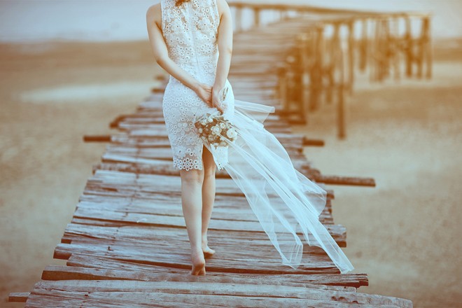 'Cá sấu chúa' Quỳnh Nga tung ảnh cưới đẹp lung linh - ảnh 14