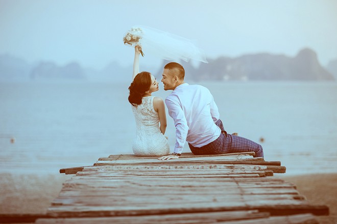 'Cá sấu chúa' Quỳnh Nga tung ảnh cưới đẹp lung linh - ảnh 12