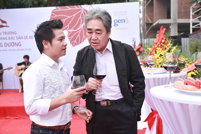 Thanh Lam, Anh Thơ rạng rỡ mừng Trọng Tấn làm ông chủ - ảnh 10