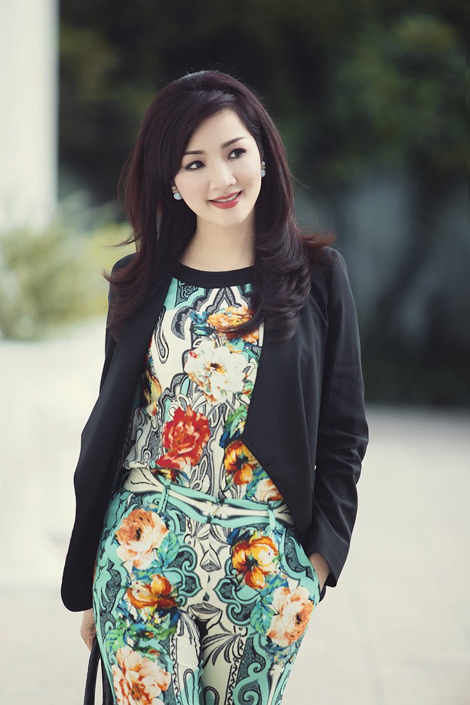 Hoa hậu Giáng My trẻ trung, thanh lịch với phong cách mùa thu - ảnh 2