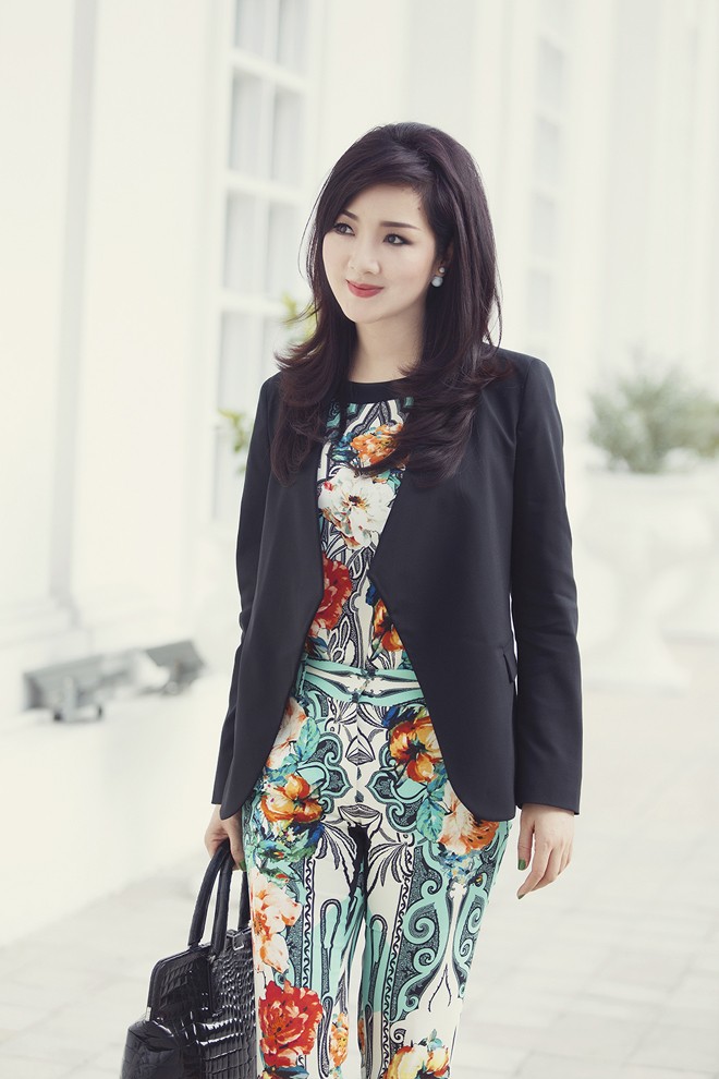 Hoa hậu Giáng My trẻ trung, thanh lịch với phong cách mùa thu - ảnh 8